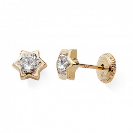 Boucles d'oreilles ETOILE OZ Or 375°°° - VIS