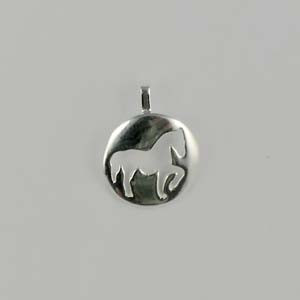 Pendentif Argent "JEREZ" Cheval PM                     