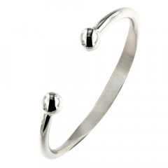 Bracelet Argent IDENTITE RIGIDE GM 