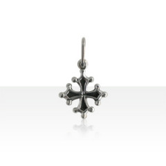 Pendentif Argent CROIX OCCITANE EVIDEE 2               