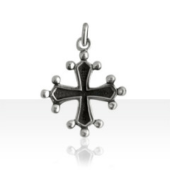 Pendentif Argent CROIX OCCITANE EVIDEE 4               