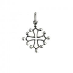 Pendentif Argent CROIX OCCITANE MM                     