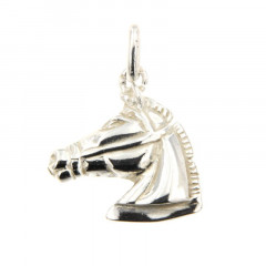 Pendentif Argent TETE CHEVAL LONGCHAMP                 